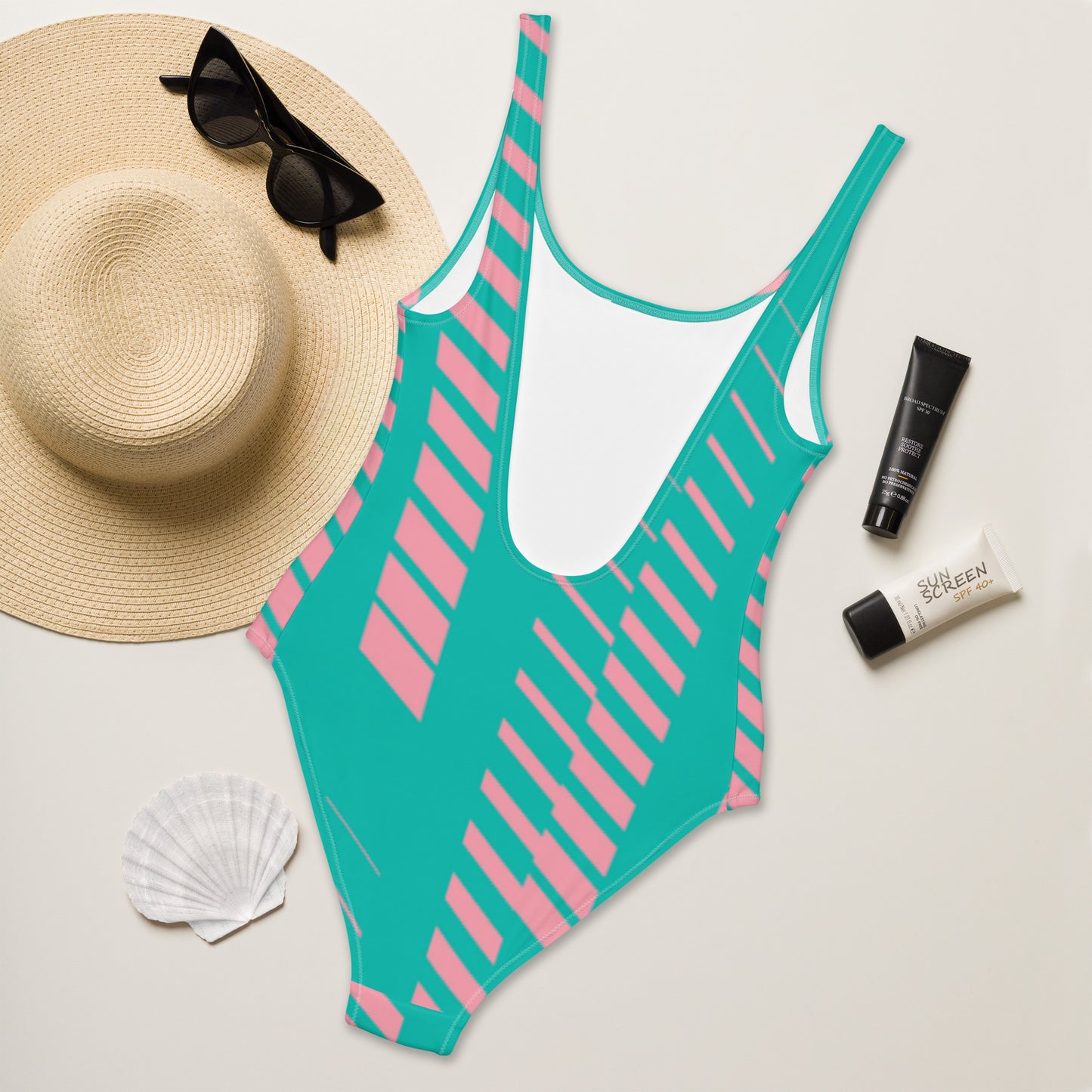 Miami Vice One-Piece Swimsuit